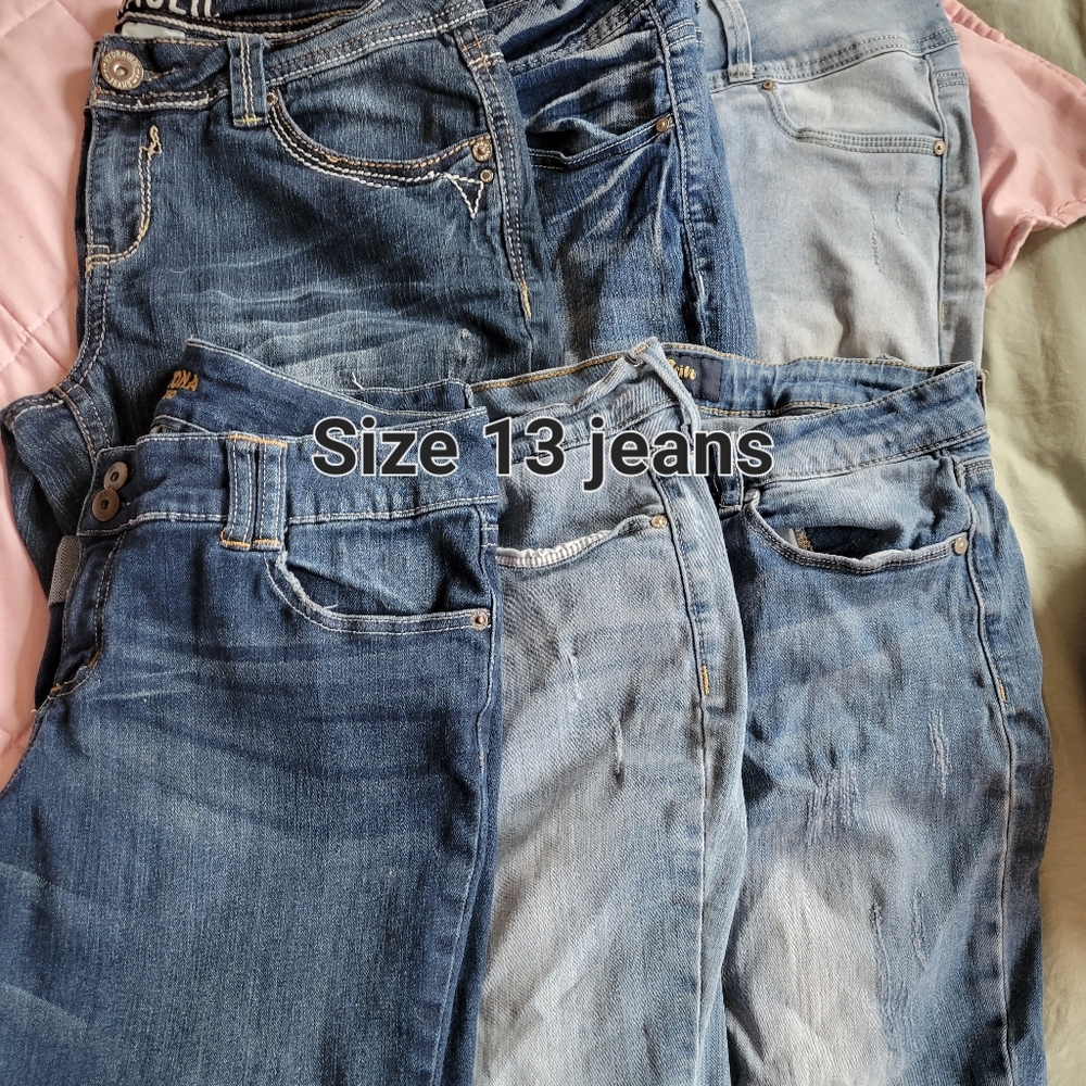 Size 13 women's jeans